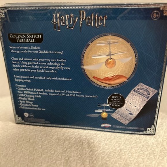 HARRY POTTER GOLDEN SNITCH HELIBALL - Picture 2 of 2